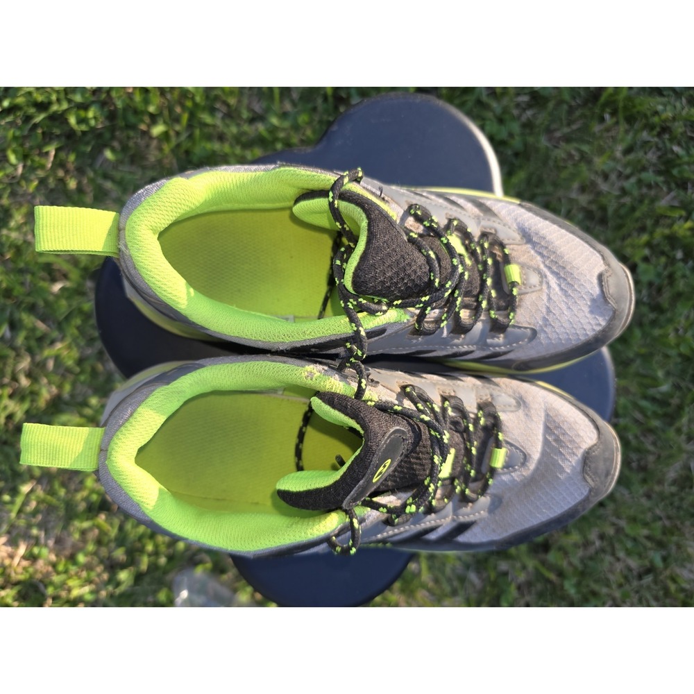 Merrell Nova 3 Trail Running Shoes Grey Lime Green MK268068 Mens Size 6M - Picture 6 of 8